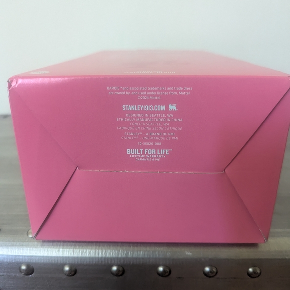 Stanley Barbie Pink Tumbler with Straw - Picture 5 of 6